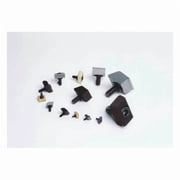 Mitee-Bite Products Clamps, 1/4-20, 3/4in, Blunt Edge, PK6 26060