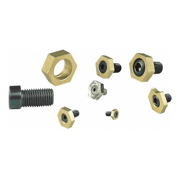 Mitee-Bite Products Fixture Clamp,3/8"-16,Hardened Stl,PK10 10206