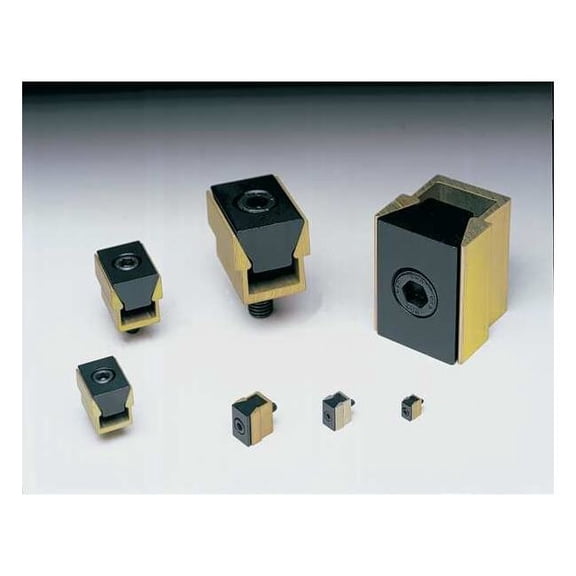 Mitee-Bite Products Clamps, Wedge, 8-32, 5/8inL., PK8 60500