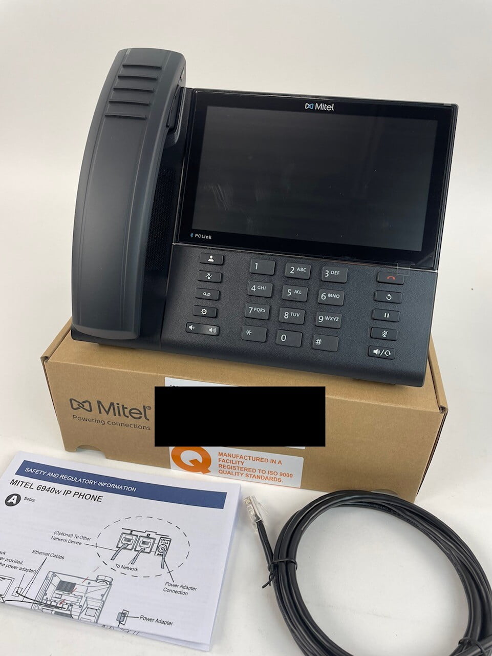 Mitel 6940W Phone (50008387) New Wi-Fi Equipped IP - 1 Year Warranty - Bulk