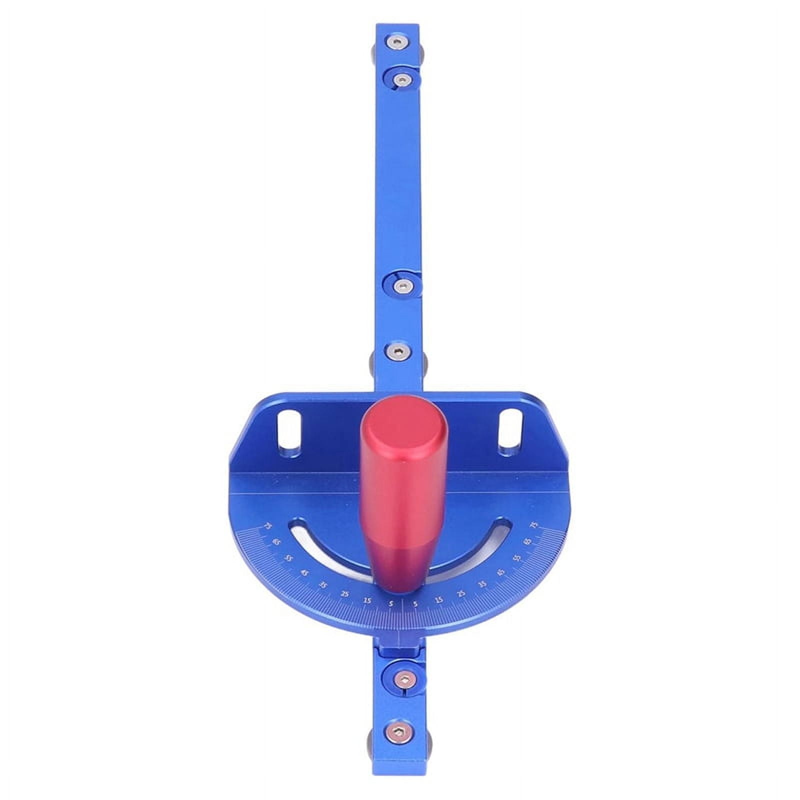 Miter Gauge for Table Saw, Table Saw Accessories Portable Aluminum Alloy with Removable Dial for Carpentry