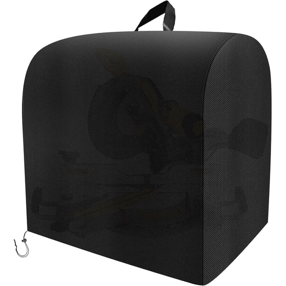 Miter Saw Cover, Waterproof, Dust Cover, Rust Prevention, Anti-UV Oxford Cloth (28.3*24*28.3in, Black)