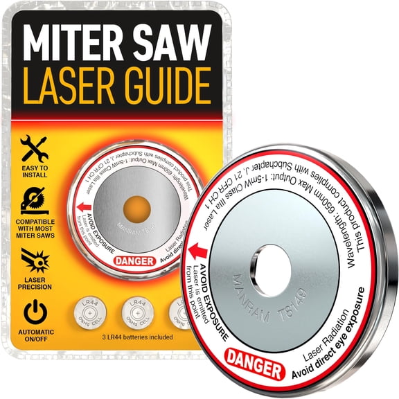 Miter Saw Laser Guide Compatible with 7-1/4, 8, 8-1/4, 10, 12-Inch Models