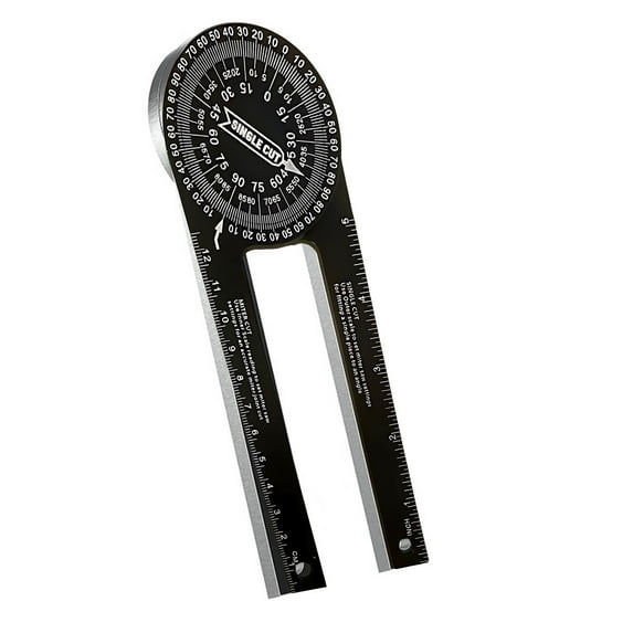 Miter Saw Protractor Angle Finder Ruler Goniometer for Precise Measurement and Easy Miter Cuts