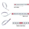 thumbnail image 1 of Miter Saw Track Tape Measure Adhesive Steel Backing Metric Ruler 1M/2M 2M-Left To Right Fangkenuo, 1 of 6