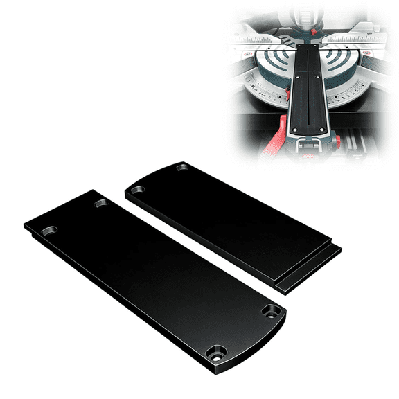 Miter Saw Zero Clearance Insert Compatible with Bosch GCM12SD GCM12GDL, Precision Throat Plate Upgrade Clean Cuts Workshop Use