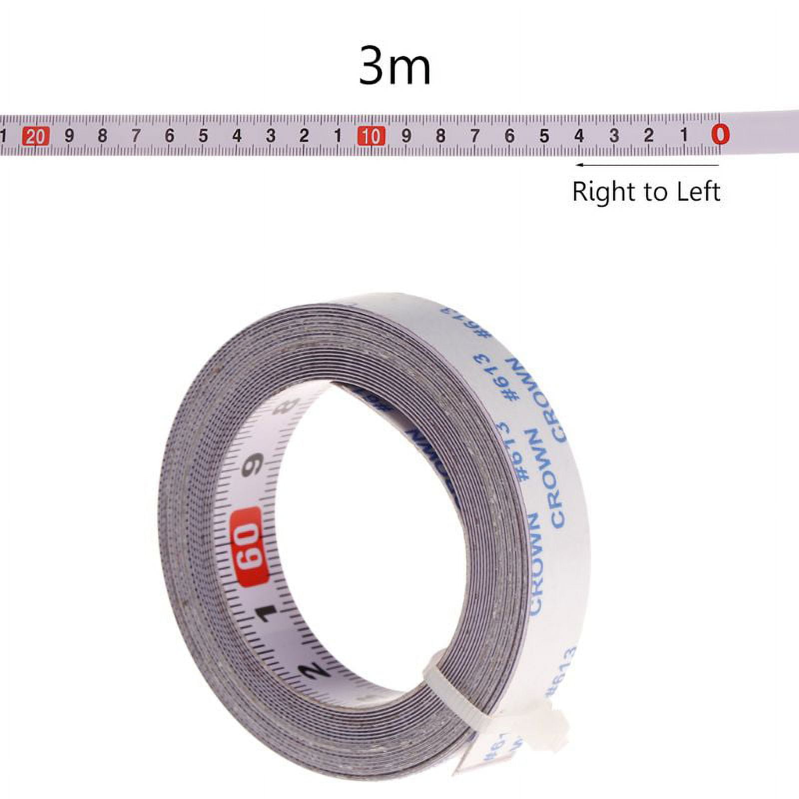 Miter Track Tape Measure Self Adhesive Backing Metric Steel Ruler Miter