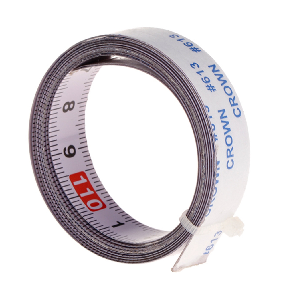 Miter Track Tape Measure Self Adhesive Metric Steel Ruler Miter Saw