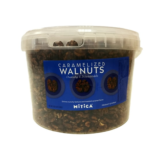 Mitica Caramelized Walnuts, 8.4 lb, 1 Pack