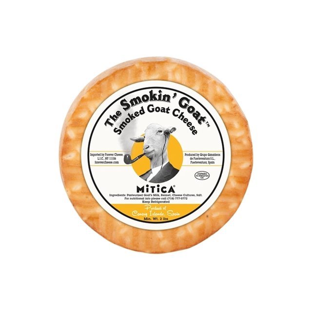 Mitica The Smokin' Goat Cheese, 3LB, 2 Pack