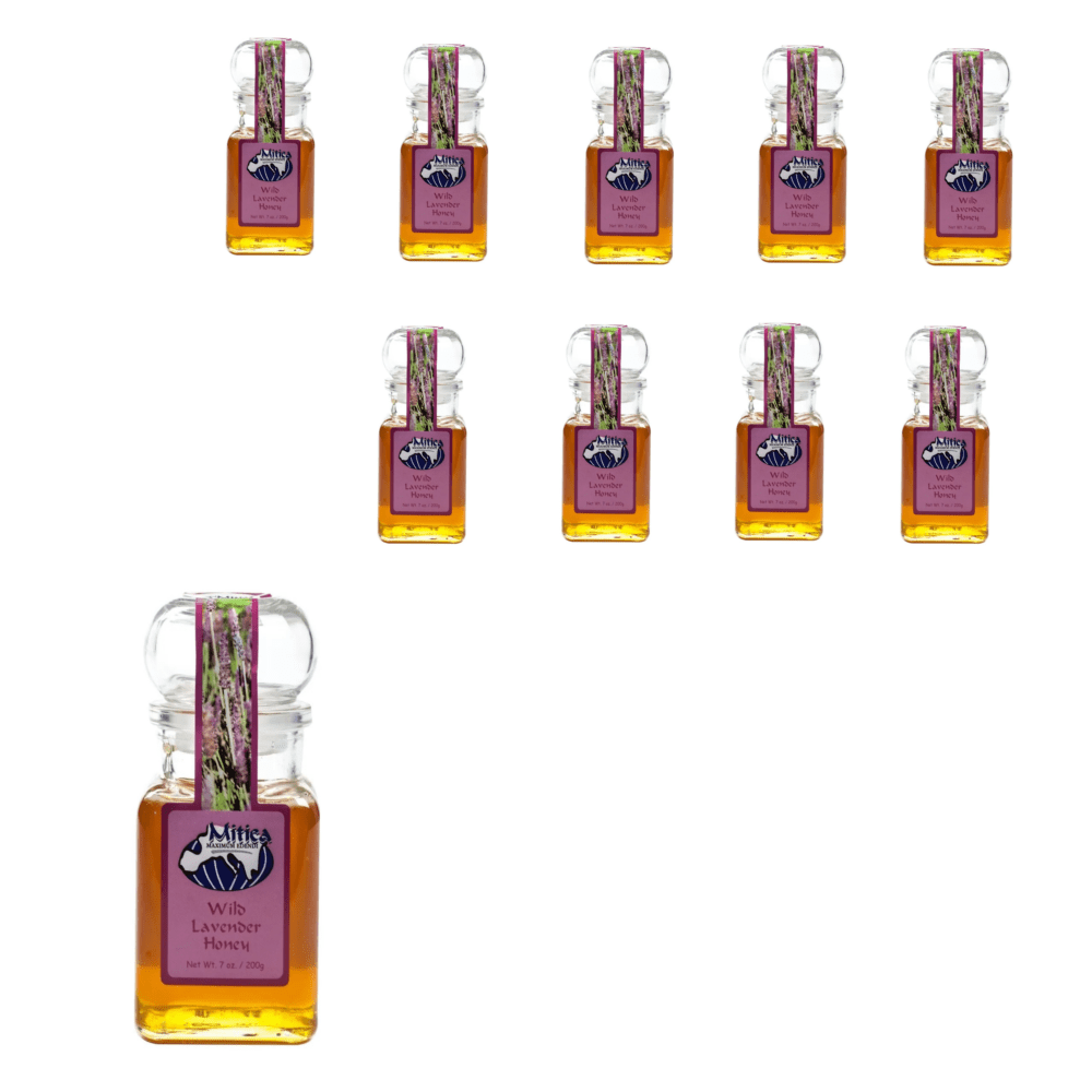 Mitica Wild Lavender Honey, 7 oz, 10 Pack