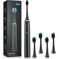 Mitimi Sonic Electric Toothbrush with 5 Brush Heads