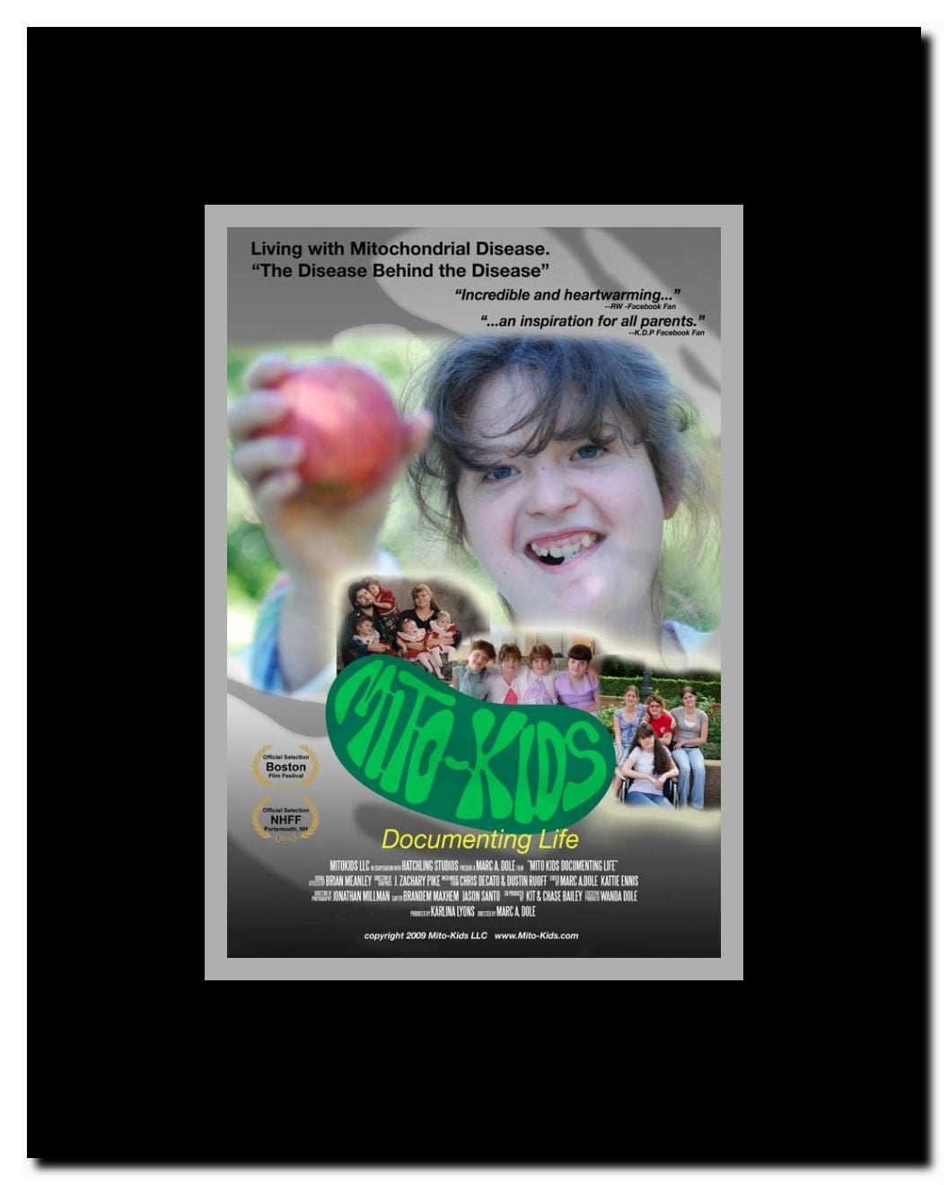 Mito-Kids: Documenting Life Framed Movie Poster