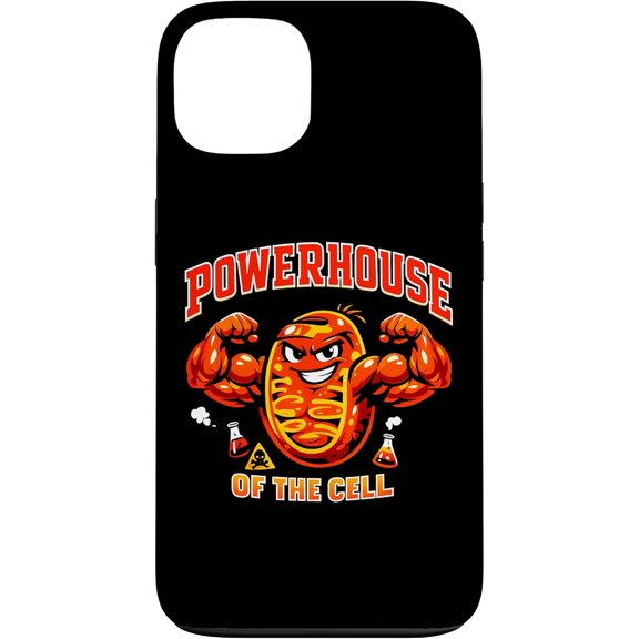 Mitochondria Powerhouse of The Cell Biology Gym Meme Case for iPhone 13