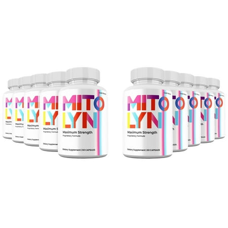 Mitolyn Capsules, Maximum Strength Supplement, Mito lyn Pills Advanced Formula Keto Capsules Natural (10 Pack)
