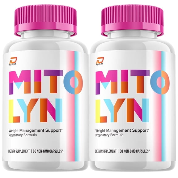 Mitolyn Keto Capsules - Mito Lyn Advanced Formula, Mitolyn Keto Pills All-Natural Maximum Strength 800MG, 2 Pack, 120 Capsules