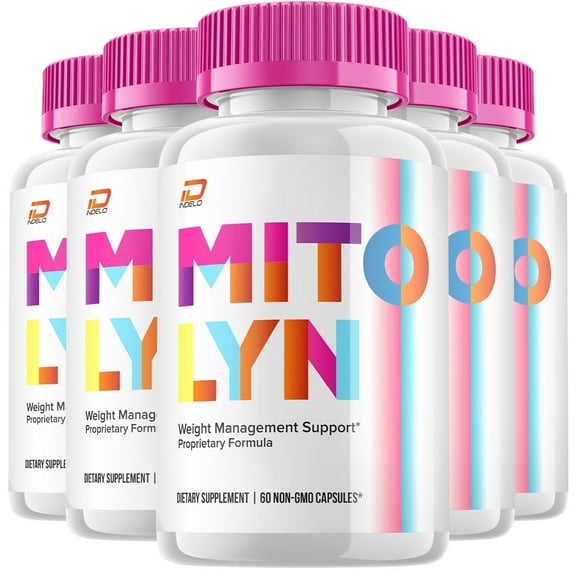 Mitolyn Keto Capsules - Mito Lyn Advanced Formula, Mitolyn Keto Pills All-Natural Maximum Strength 800MG, 5 Pack, 300 Capsules