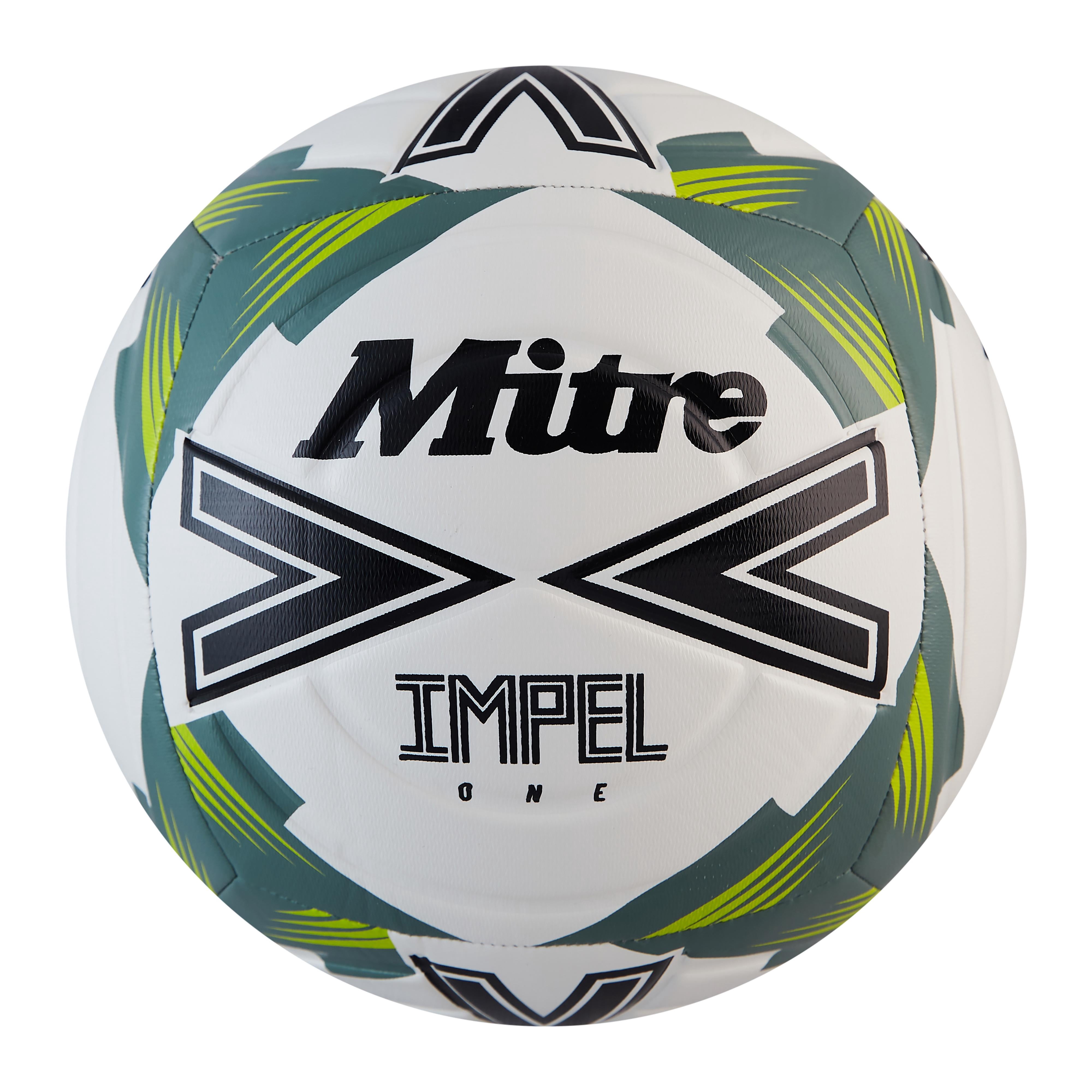 Mitre Impel One Training Soccer Ball – Durable 6-Panel Construction – Soft-Touch Foam & Hyperflow Grooves – for Grass or AstroTurf – Sizes 3,4,5