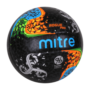 Mitre #4 Pro Futsal Hyperseam Soccer Ball – White – For Indoor, Turf, Concrete