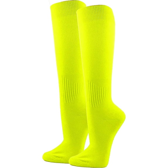 Mitre Socks Neon Yellow Jr