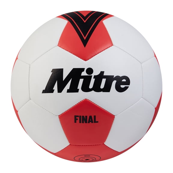 Mitre Unisex Recreation Soccer Ball - Durable Machine-Stitched 32-Panel Construction - Soft-Touch Feel - Versatile Play on Grass & AstroTurf - Available in Sizes 3, 4 & 5