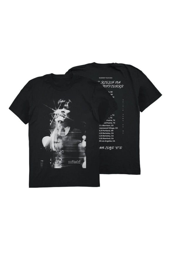 Mitski Fall 2024 Tour T-Shirt Merch Summer For Women/Men Unisex O-neck Short Sleeve Tshirt Fashion Streetwear