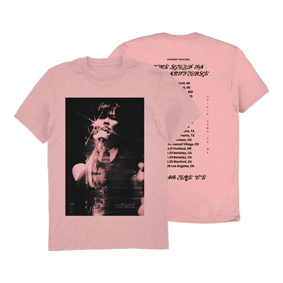 Mitski Fall 2024 Tour T-Shirt Merch Summer For Women/Men Unisex O-neck Short Sleeve Tshirt Fashion Streetwear