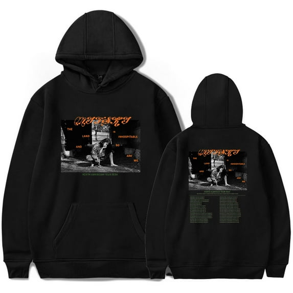 Mitski Hoodies The Land Is Inhospitable And So Are We Tour 2024 Merch Unisex Trendy Casual Sweatshirt Pullover Streetwear