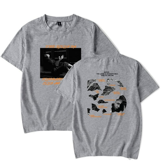 Mitski Merch The Land Is Inhospitable And So Are We Album T-Shirt For Women/Men Unisex O-neck Casuals Short Sleeve Tshirt