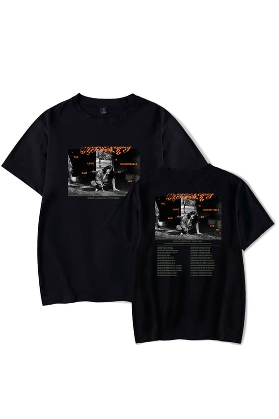 Mitski Merch The Land Is Inhospitable And So Are We Tour 2024 T-Shirt For Women/Men Unisex O-neck Short Sleeve Tshirt