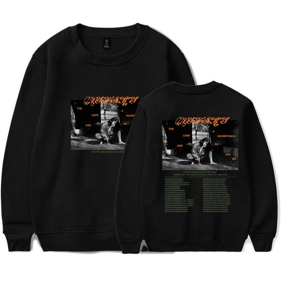 Mitski Merch The Land Is Inhospitable and So Are We Tour 2024 Long Sleeve Crewneck Sweatshirt For Men/Women Hoodie Top