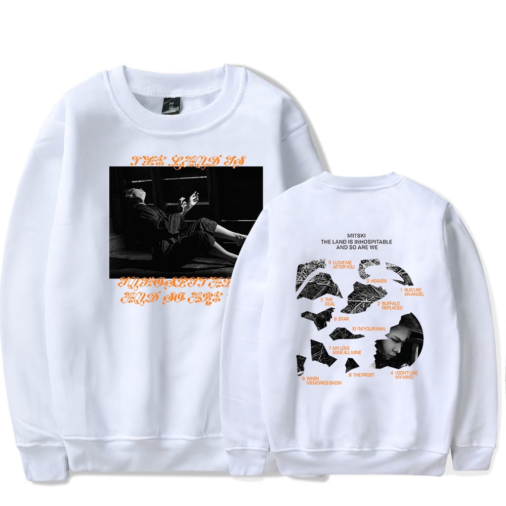 Mitski Mystery The Land Is Inhospitable and So Are We Album Crew Neck ...