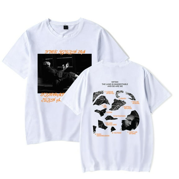Mitski Mystery The Land Is Inhospitable and So Are We Album Shirt Unisex Fashionable Casual Short Sleeve Top