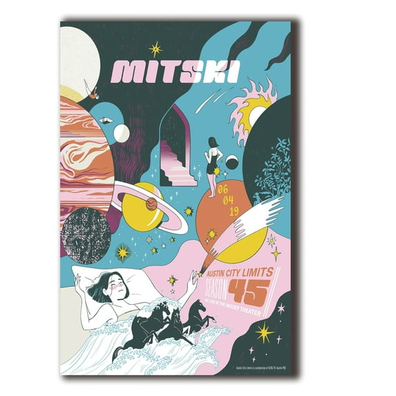 Mitski Poster Rock Music Poster 12x18inch (30x46cm) poster, perfect for any room! Frameless art Wall Art Gift