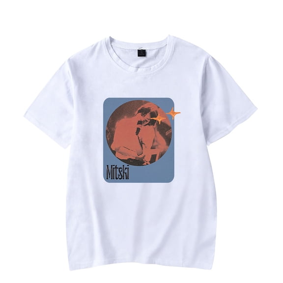 Mitski Stars Retro T-Shirt Merch Summer For Women/Men Unisex O-neck Short Sleeve Tshirt Fashion Streetwear