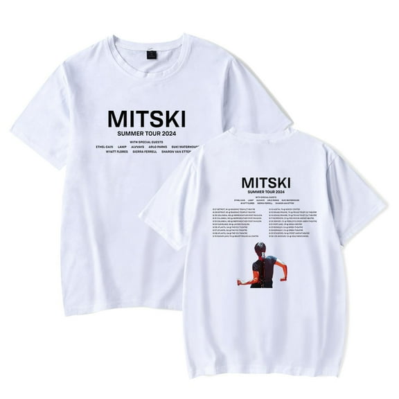 Mitski Summer Tour 2024 T-Shirt Merch Summer For Women/Men Unisex O-neck Short Sleeve Tshirt Fashion Streetwear