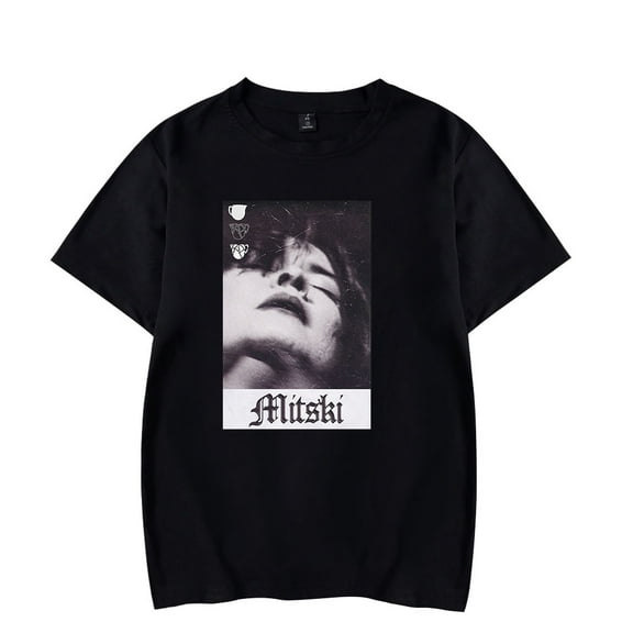 Mitski T-shirts 2024 Tour Merch Women Men Clothes Trend Casual Short Sleeve Top
