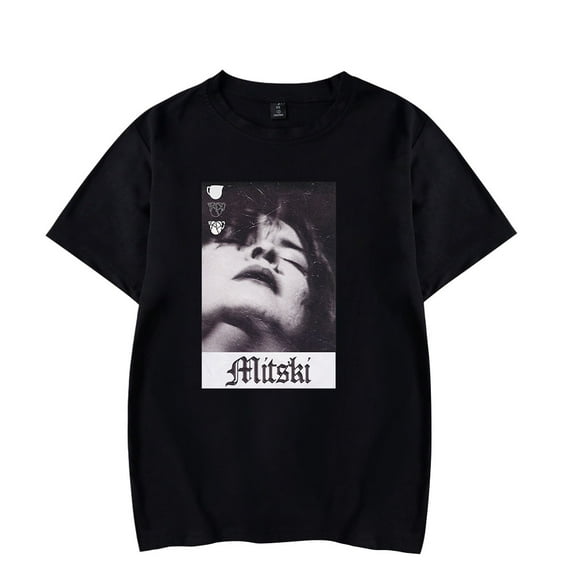 Mitski T-shirts 2024 Tour Merch Women Men Clothes Trend Casual Short Sleeve Top