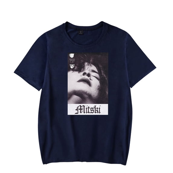 Mitski T-shirts 2024 Tour Merch Women Men Clothes Trend Casual Short Sleeve Top