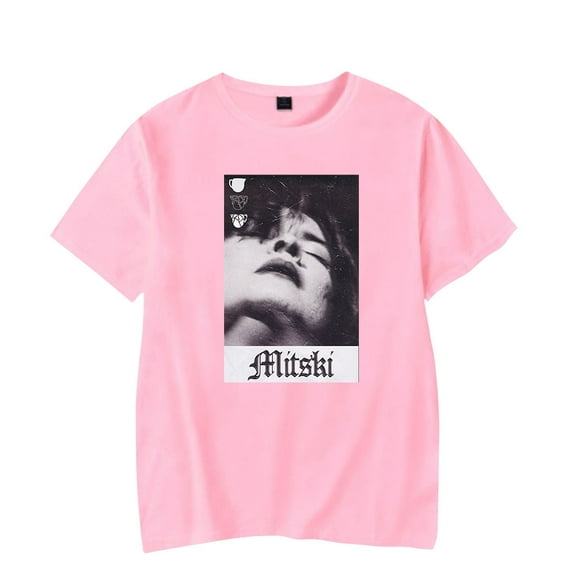 Mitski T-shirts 2024 Tour Merch Women Men Clothes Trend Casual Short Sleeve Top