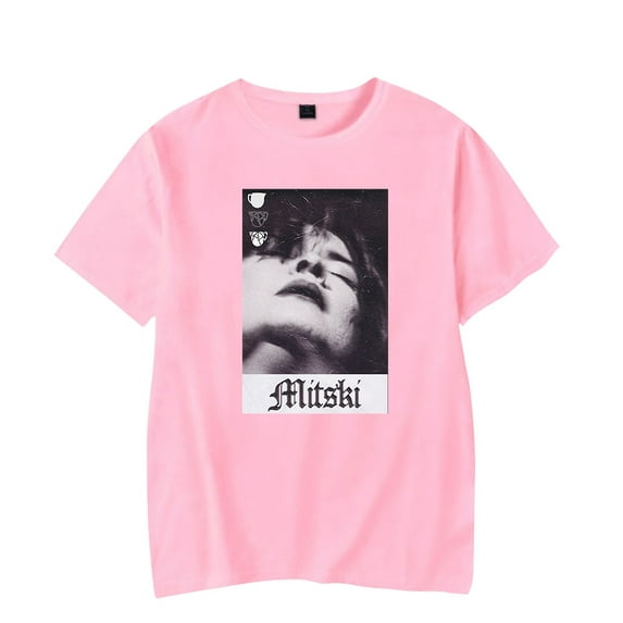 Mitski T-shirts 2024 Tour Merch Women Men Clothes Trend Casual Short Sleeve Top