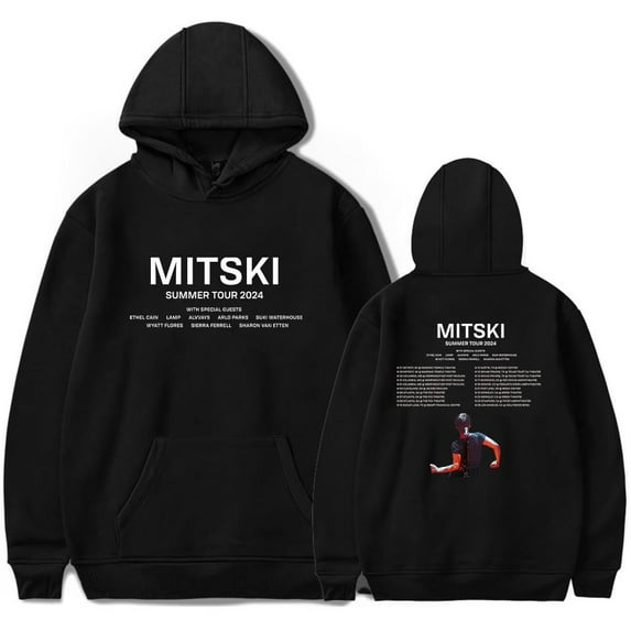 Mitski Tour 2024 Merch Hoodies Women Men Long Sleeve Casual Sweatshirt Fashion Clothes