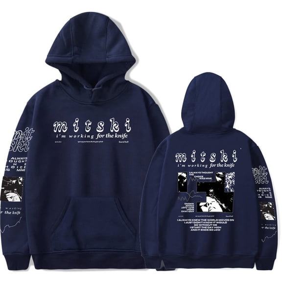 Mitski Working for the Knife Music Gift For Him For Her Merch Hoodies Popular Print Unisex Trendy Casual Streetwear