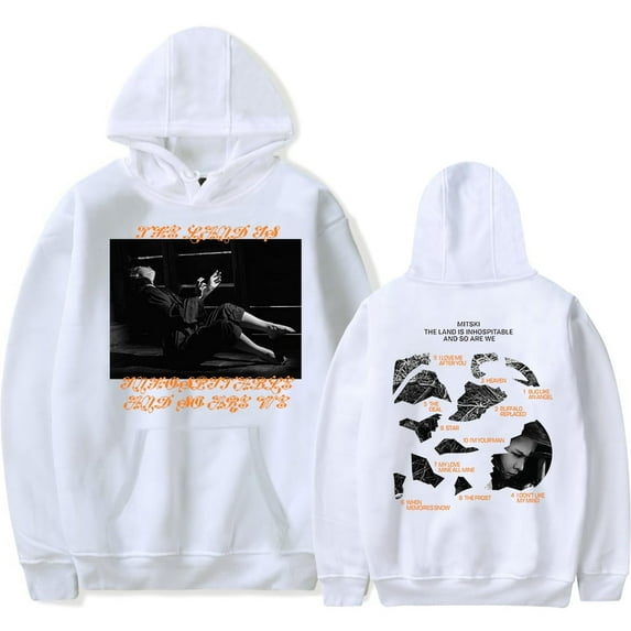 Mitski 'Working for the Knife' Music Unisex Hoodie Fashionable Long Sleeve Streetwear