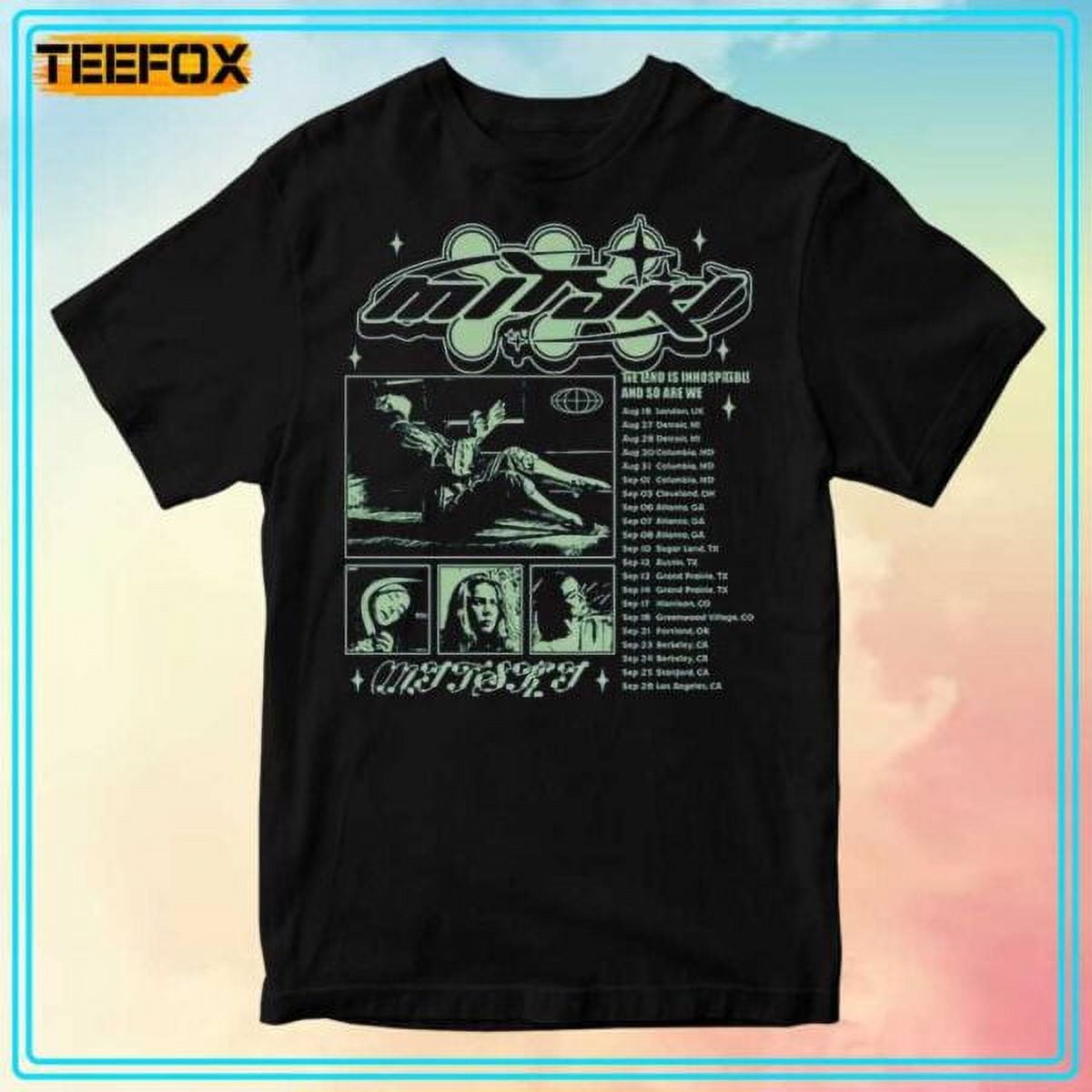 Mitski with Lamp Tour 2024 Unisex TShirt