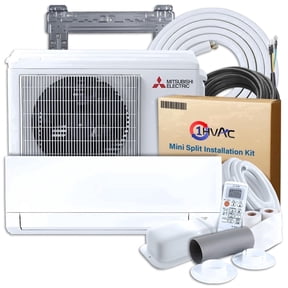 MITSUBISHI 28.4 SEER2 GX-Series 9000 BTU Single Zone Mini Split Heat Pump 230v System