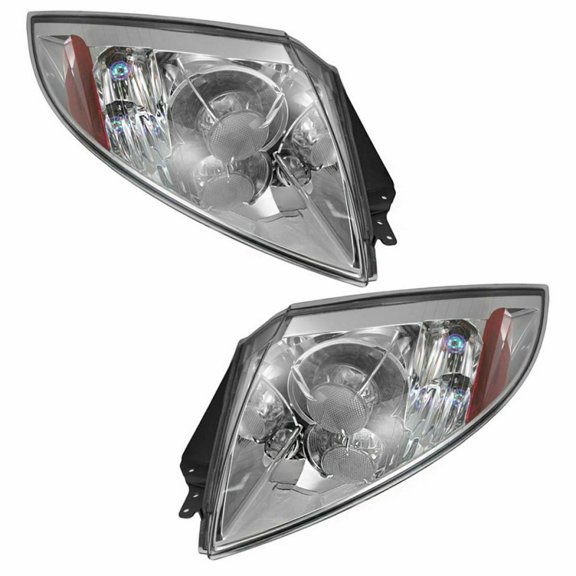 CarLights360: For 2007-2012 Mitsubishi Eclipse Tail Light Pair Driver and Passenger Side W/ Bulbs For MI2800121 MI2801121