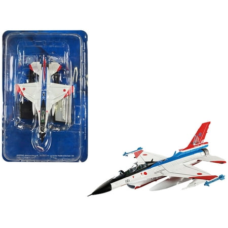 Mitsubishi F-2B Fighter Aircraft Air Development & Test Wing Japan Air Self-Defense 1/100 Diecast Model by Hachette Collections