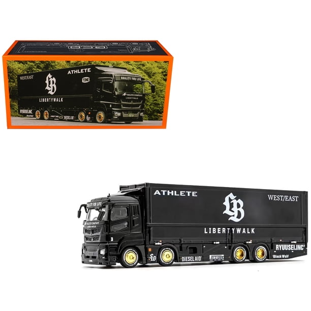 未開封新品LIBERTY WALK Mitsubishi Fuso Super Mitsubishi Fuso Super Great Transporter RHD 