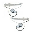 thumbnail image 1 of For Mitsubishi Galant 1999-2003 Window Regulator Assembly Driver and Passenger Side | Pair | Front | Power | Cable | Replacement For MI1350107, MI1351107 | MR287307, MR287308, 1 of 6